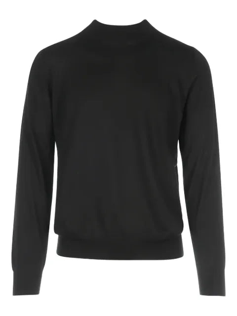 Gran Sasso mock-neck wool sweater