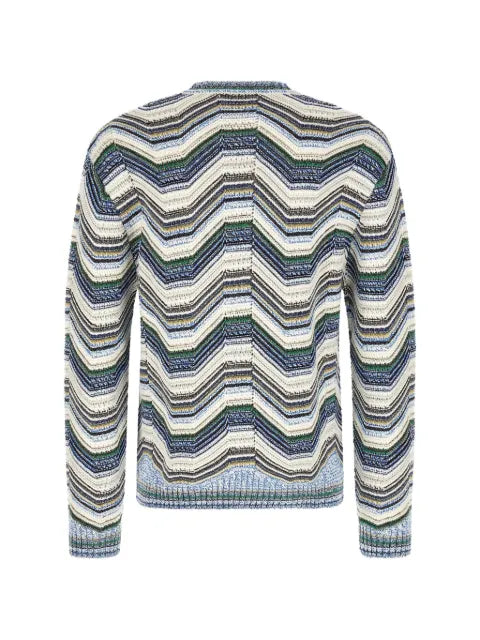 Missoni geometric zigzag sweater